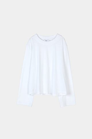 white longsleeve womenswear stylein joyce packshot