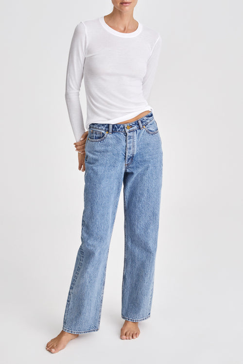 white longsleeve top stylein neapel front