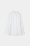 white oversized cotton shirt stylein janis packshot