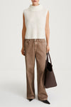 white sweater short sleeve stylein nellie front