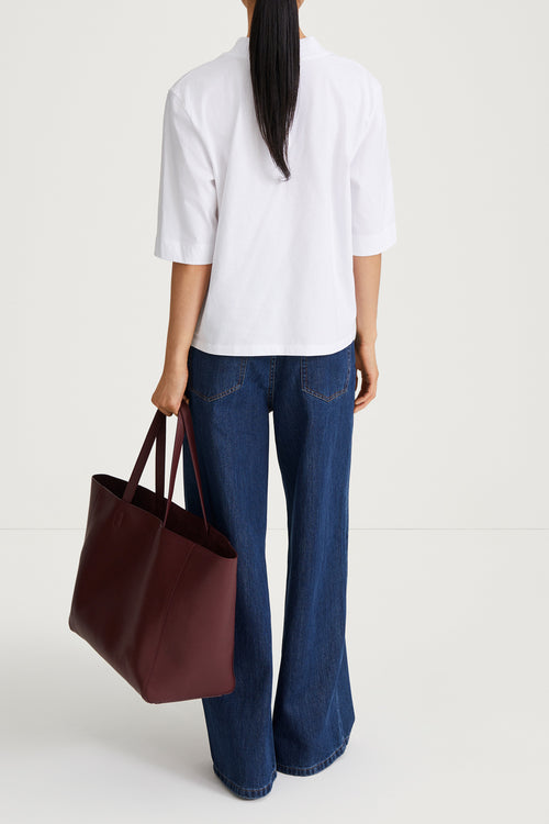 white tshirt cotton stylein jem back