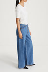 wide leg denim kayne stylein vintage blue side