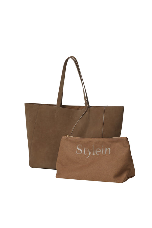 EVERYDAY SHOPPER - YACHT BAG BROWN MATTE