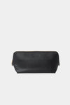 YANA WASH BAG - BLACK STRUCTURED