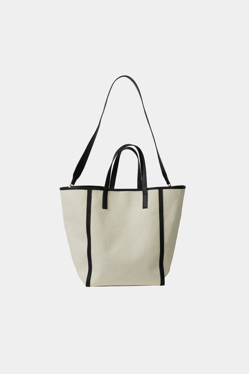 Yilan tote bag black canvas stylein packshot