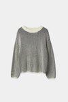 AUBRY SWEATER - BLACK & CREAM