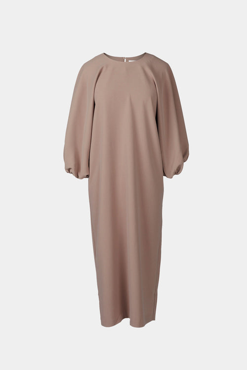 BRUNATE DRESS - NOUGAT