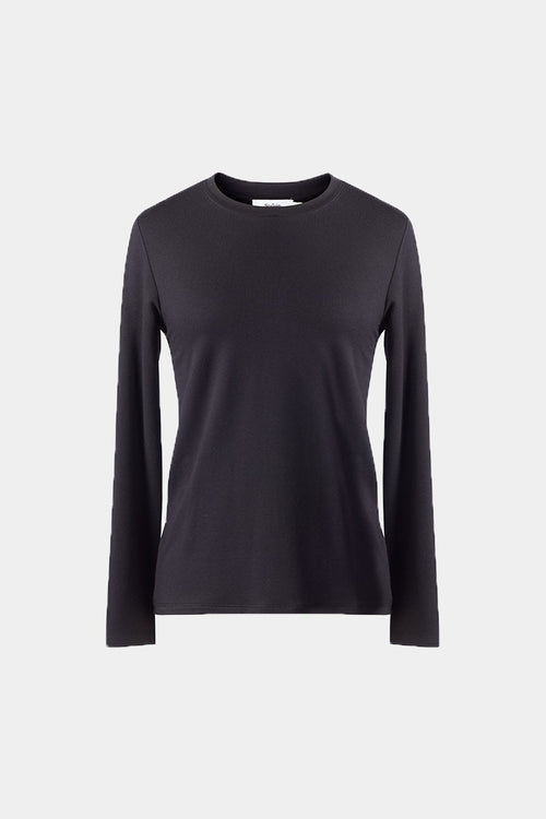 black long sleeve jersey top stylein canvey 