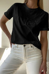 Jana is our signature t-shirt with the Stylein logo centered on the chest.