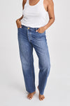 KIM DENIM - STEEL BLUE