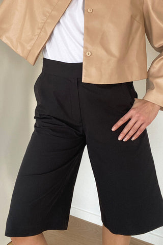 AMIE SHORTS - BLACK