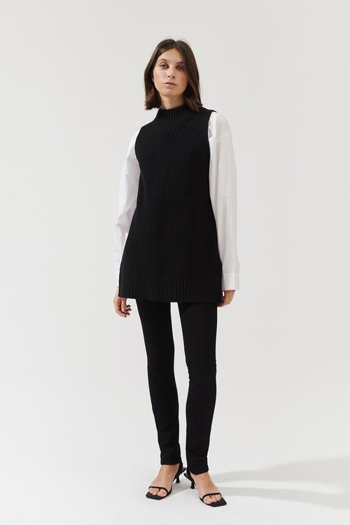 ADORLEE SWEATER - BLACK