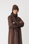 ESTRID BEANIE - DARK BROWN
