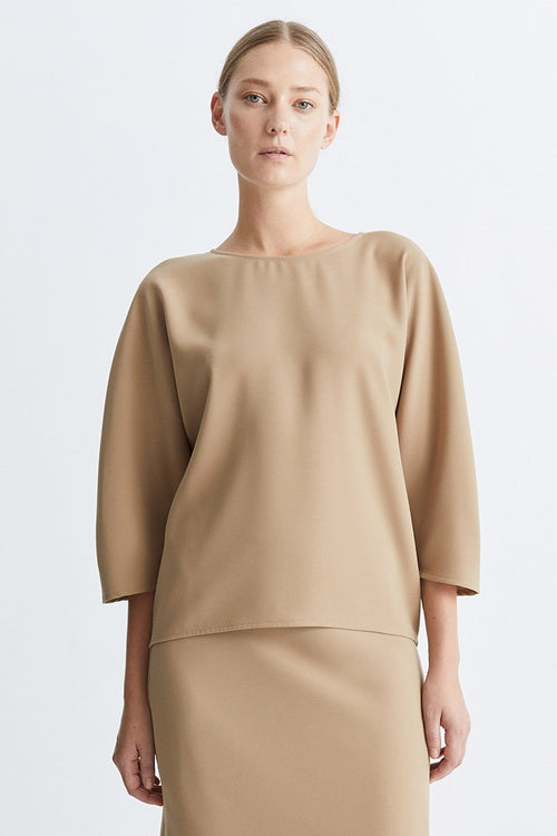 BOHO TOP - BEIGE Top Stylein