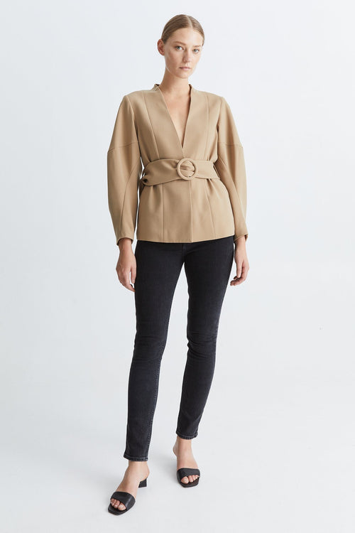 BOTAN JACKET - BEIGE Jacket Stylein