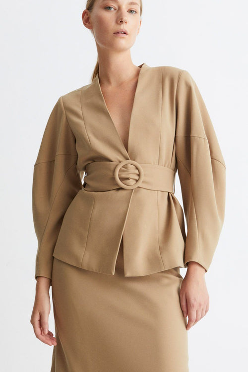 BOTAN JACKET - BEIGE Jacket Stylein