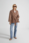 TULLE JACKET - TAUPE