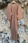 INDO DRESS - NOUGAT