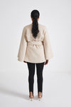 TRENTO JACKET SHORT - BEIGE
