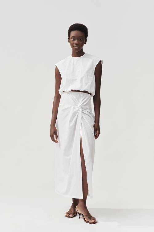 MELIZA TOP - WHITE