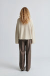 BRUNELLA TROUSERS - BROWN