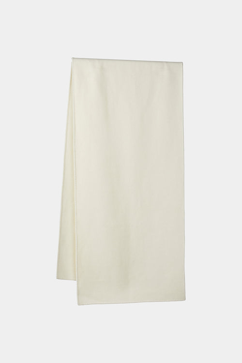 TECLA SCARF - OFF WHITE WITH STITCHES